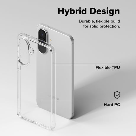 Husa de protectie Ringke Fusion compatibil cu Samsung Galaxy A57 5G, Transparent