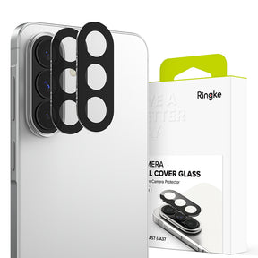 Folie de protectie Ringke Camera Full Cover Glass (set de 2) compatibil cu Samsung Galaxy A57 5G / A37 5G, Transparent