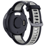 Curea smartwatch Techsuit Watchband 20mm (W053) compatibil cu Samsung Galaxy Watch 4/5/Active 2, Huawei Watch GT 3 (42mm)/GT 3 Pro (43mm), Gri