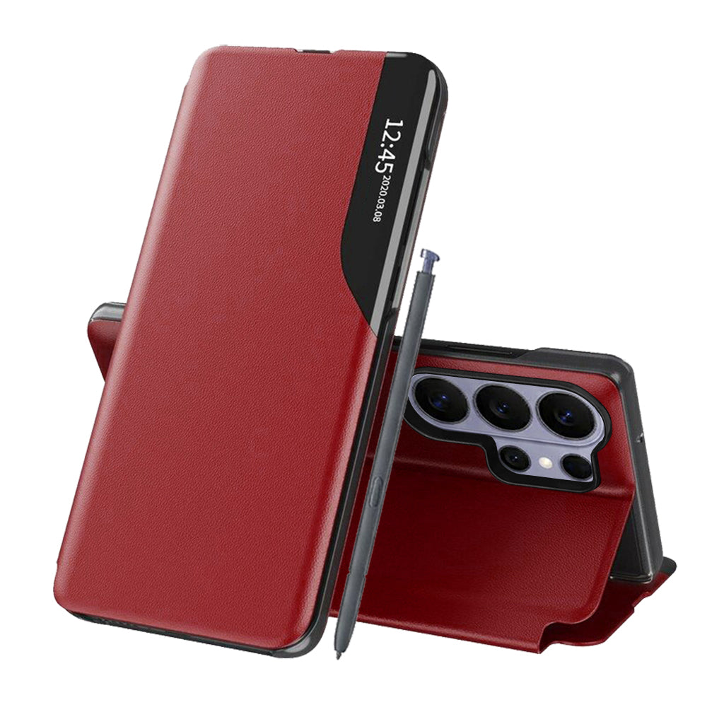 Husa de protectie Techsuit eFold Series compatibil cu Samsung Galaxy S26 Ultra, Rosu