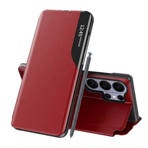 Husa de protectie Techsuit eFold Series compatibil cu Samsung Galaxy S26 Ultra, Rosu