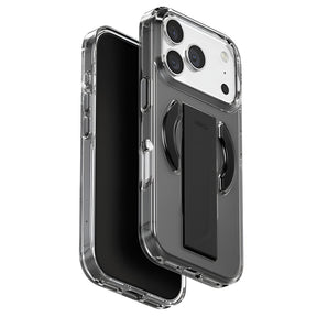 Husa de protectie UNIQ Heldro Air MagClick compatibil cu iPhone 17 Pro, Negru / Gray