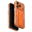Husa de protectie UNIQ Heldro Air MagClick compatibil cu iPhone 17 Pro, Transparent / Orange