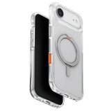 Husa de protectie UNIQ Swivix 360° Kickstand compatibil cu iPhone 17 Air, Argintiu
