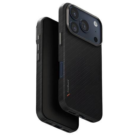 Husa de protectie UNIQ Keva Aramid compatibil cu iPhone 17 Pro Max, Grafit Trace