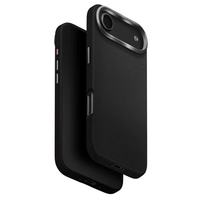 Husa de protectie UNIQ Lyden Leatherette compatibil cu iPhone 17 Air, Negru