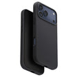Husa de protectie UNIQ Lino MagClick™ compatibil cu iPhone 17 Pro Max, Negru Antracit