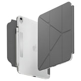Husa de protectie tableta UNIQ Camden Click compatibil cu iPad 11 (2025), Gri