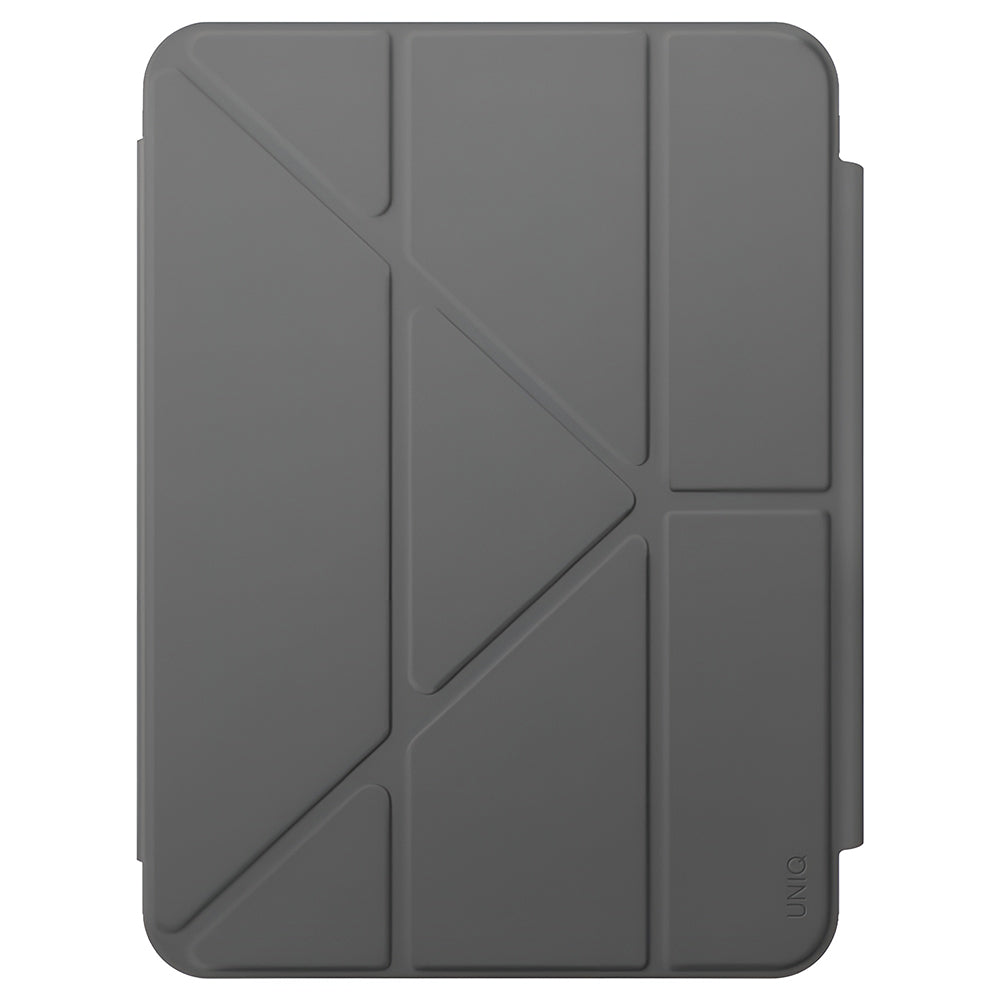 Husa de protectie tableta UNIQ Camden Click compatibil cu iPad 11 (2025), Gri
