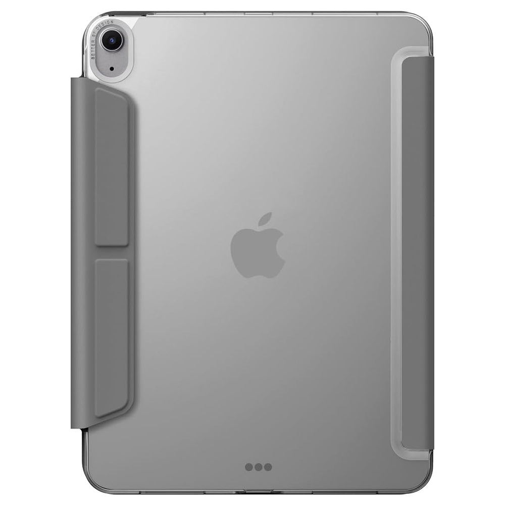 Husa de protectie tableta UNIQ Camden Click compatibil cu iPad 11 (2025), Gri