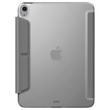 Husa de protectie tableta UNIQ Camden Click compatibil cu iPad 11 (2025), Gri