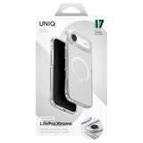 Husa de protectie UNIQ LifePro Xtreme MagClick compatibil cu iPhone 17 Air, Transparent