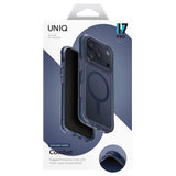 Husa de protectie UNIQ Combat MagClick compatibil cu iPhone 17 Pro Max, Albastru