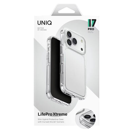 Husa de protectie UNIQ LifePro Xtreme compatibil cu iPhone 17, Transparent