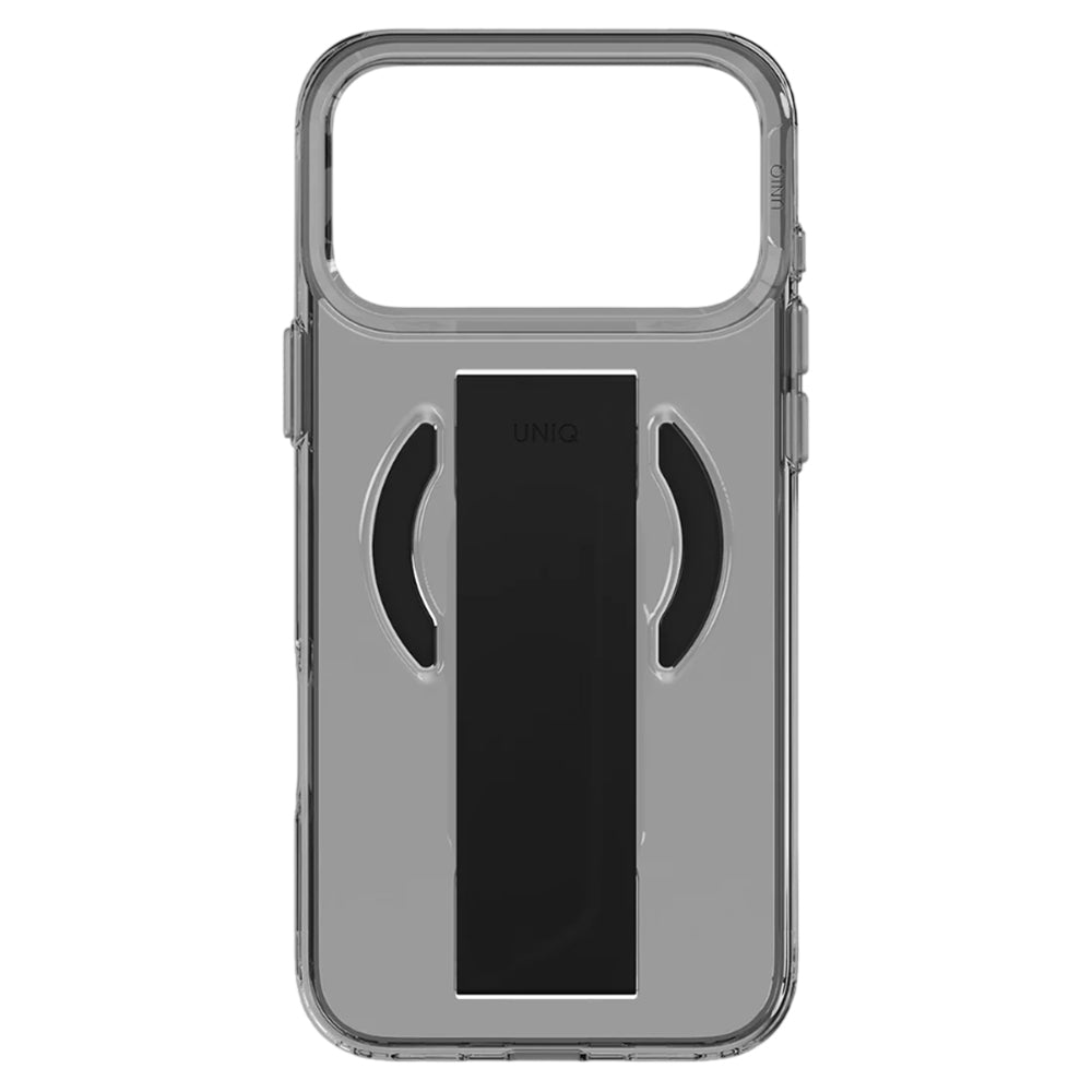 Husa de protectie UNIQ Heldro Air MagClick compatibil cu iPhone 17 Pro Max, Negru / Gray
