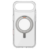 Husa de protectie UNIQ Swivix 360° Kickstand compatibil cu iPhone 17 Air, Argintiu