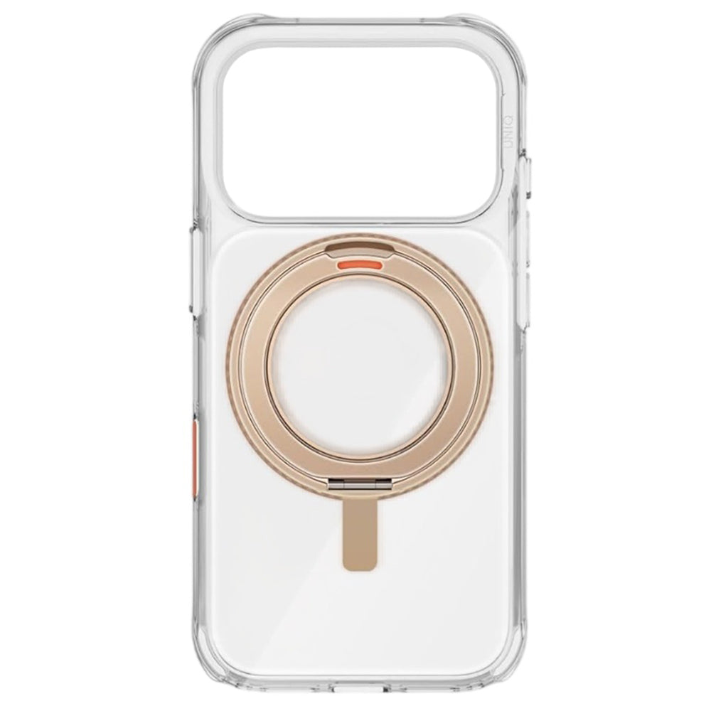 Husa de protectie UNIQ Swivix 360° Kickstand compatibil cu iPhone 17 Pro, Auriu