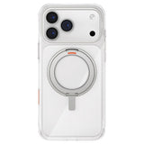Husa de protectie UNIQ Swivix 360° Kickstand compatibil cu iPhone 17 Pro Max, Argintiu