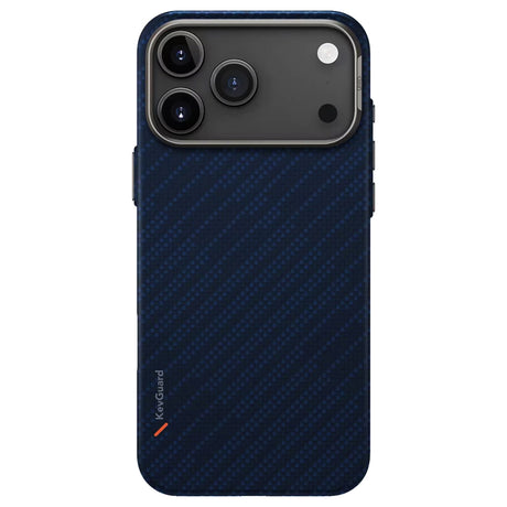 Husa de protectie UNIQ Keva Aramid compatibil cu iPhone 17 Pro Max, Frosted Denim
