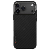 Husa de protectie UNIQ Keva Aramid compatibil cu iPhone 17 Pro Max, Grafit Trace