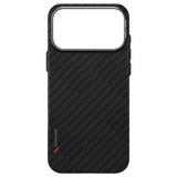 Husa de protectie UNIQ Keva Aramid compatibil cu iPhone 17 Pro Max, Grafit Trace