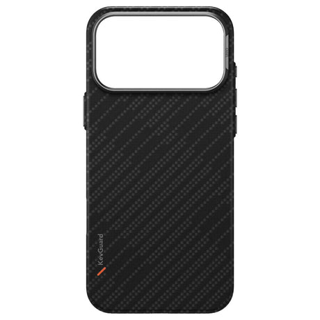 Husa de protectie UNIQ Keva Aramid compatibil cu iPhone 17 Pro Max, Grafit Trace