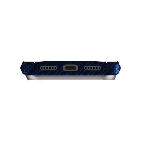 Husa de protectie UNIQ Keva Aramid compatibil cu iPhone 17 Pro, Frosted Denim