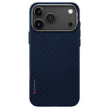 Husa de protectie UNIQ Keva Aramid compatibil cu iPhone 17 Pro, Frosted Denim