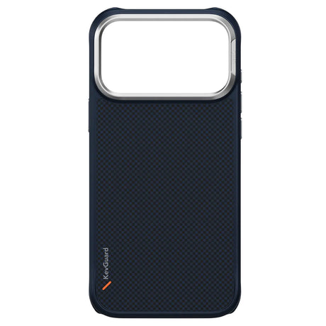 Husa de protectie UNIQ Keva Aramid compatibil cu iPhone 17 Pro Max, Bleumarin