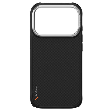 Husa de protectie UNIQ Keva Aramid compatibil cu iPhone 17 Pro, Negru
