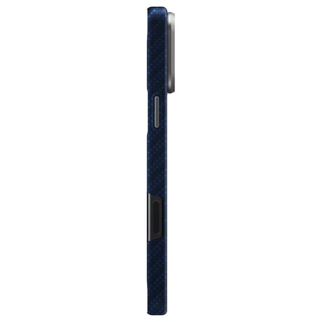 Husa de protectie UNIQ Keva Aramid compatibil cu iPhone 17 Pro, Bleumarin
