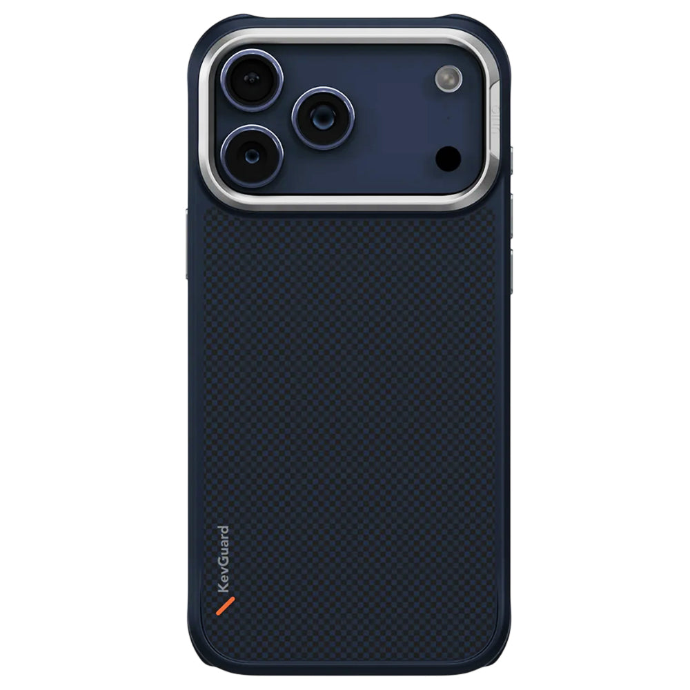 Husa de protectie UNIQ Keva Aramid compatibil cu iPhone 17 Pro, Bleumarin