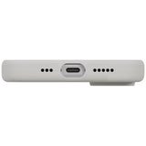 Husa de protectie UNIQ Lino MagClick™ compatibil cu iPhone 17, Mist Grey