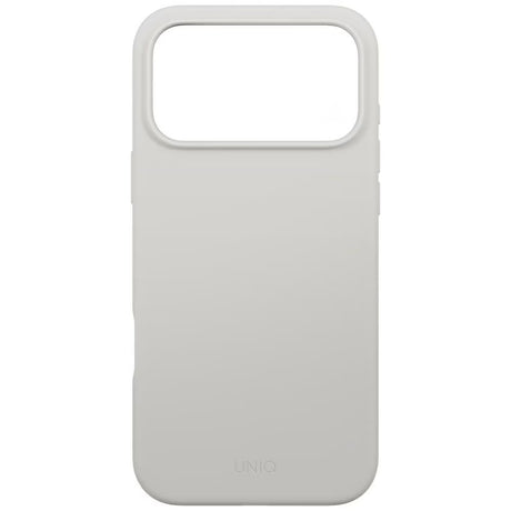 Husa de protectie UNIQ Lino MagClick™ compatibil cu iPhone 17 Pro Max, Mist Grey