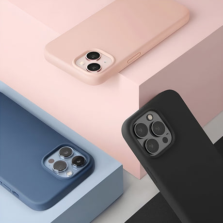 Husa de protectie UNIQ Lino MagClick™ compatibil cu iPhone 17 Pro Max, Roz Pudrat