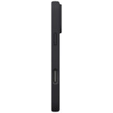 Husa de protectie UNIQ Lino MagClick™ compatibil cu iPhone 17 Pro Max, Negru Antracit