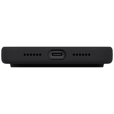 Husa de protectie UNIQ Lino MagClick™ compatibil cu iPhone 17 Pro Max, Negru Antracit