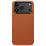 Husa de protectie UNIQ Lino MagClick™ compatibil cu iPhone 17 Pro, Burnt Sienna