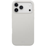 Husa de protectie UNIQ Lino MagClick™ compatibil cu iPhone 17 Pro, Mist Grey