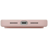 Husa de protectie UNIQ Lino MagClick™ compatibil cu iPhone 17 Pro, Roz Pudrat