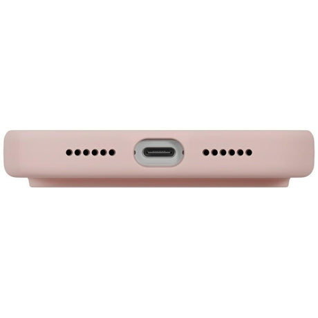 Husa de protectie UNIQ Lino MagClick™ compatibil cu iPhone 17 Pro, Roz Pudrat