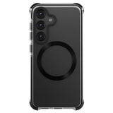 Husa de protectie UNIQ Combat MagClick compatibil cu Samsung Galaxy S25, Negru