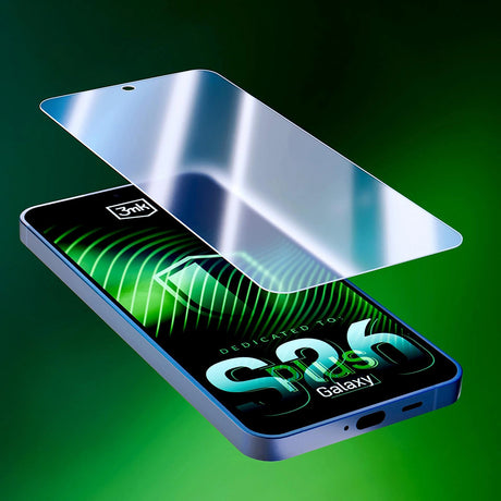 Folie de protectie 3mk FlexibleGlass compatibil cu Samsung Galaxy S26 Ultra, Transparent