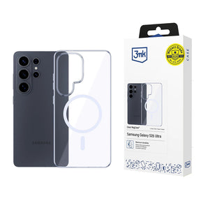 Husa de protectie 3mk Clear MagCase compatibil cu Samsung Galaxy S26 Ultra, Transparent