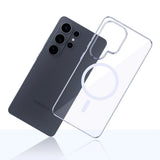 Husa de protectie 3mk Clear MagCase compatibil cu Samsung Galaxy S26 Ultra, Transparent