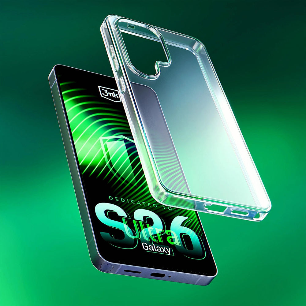 Husa de protectie 3mk Clear compatibil cu Samsung Galaxy S26 Ultra, Transparent