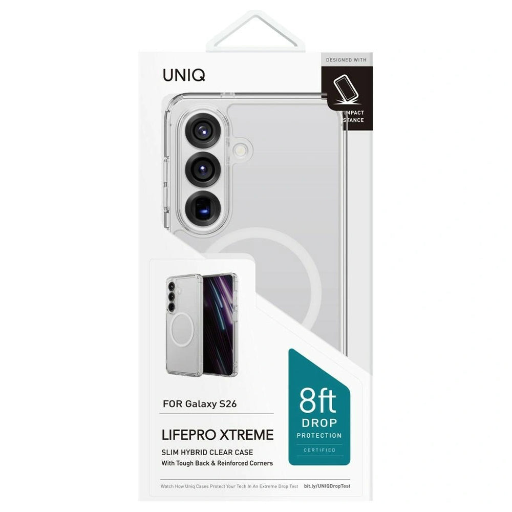 Husa de protectie UNIQ LifePro Xtreme MagClick compatibil cu Samsung Galaxy S26, Transparent