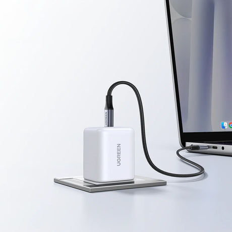 Incarcator Ugreen (65053), USB-C, 45W, Fast Charge, Alb