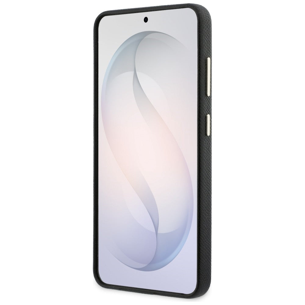 Husa de protectie Guess Rhinestone Round Logo MagSafe (GUHMS26MPGCRMDEK) compatibil cu Samsung Galaxy S26 Plus, Negru
