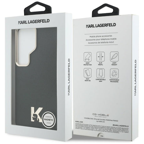 Husă Karl Lagerfeld pentru Galaxy S26 Ultra, neagră
